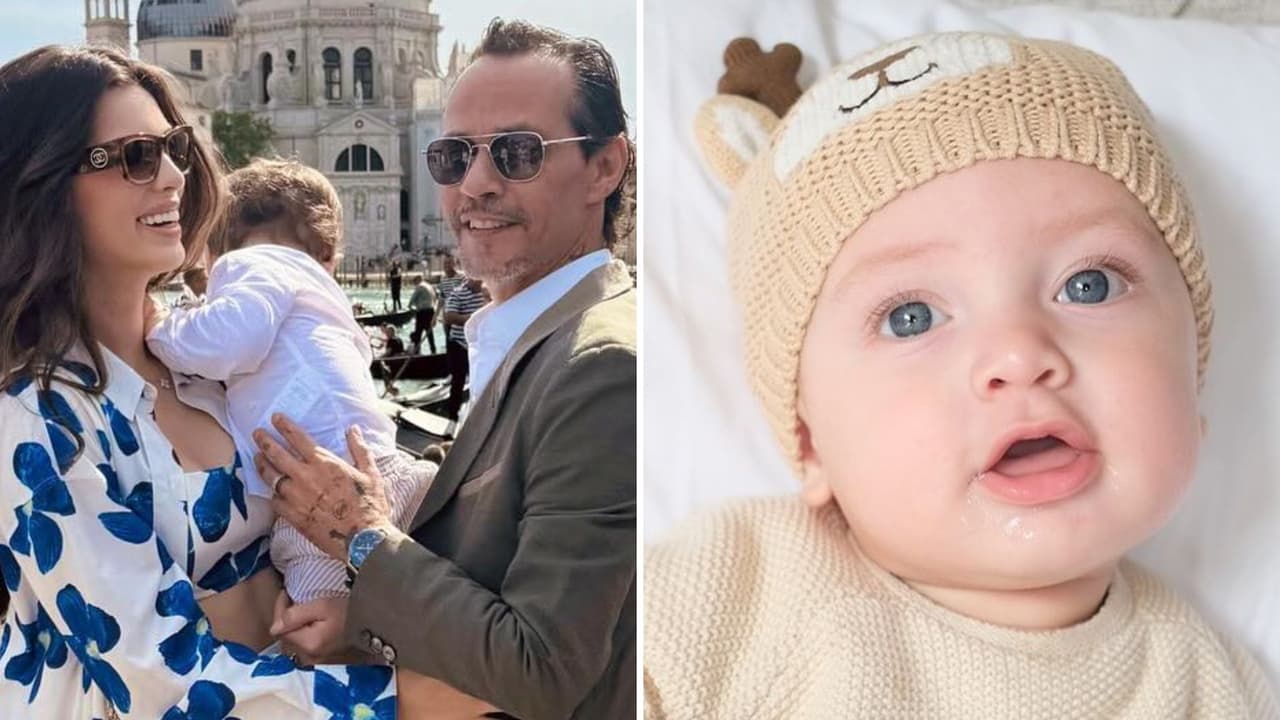 Esposa de Marc Anthony muestra lo mucho que ha crecido su bebé con el salsero: está por cumplir un año