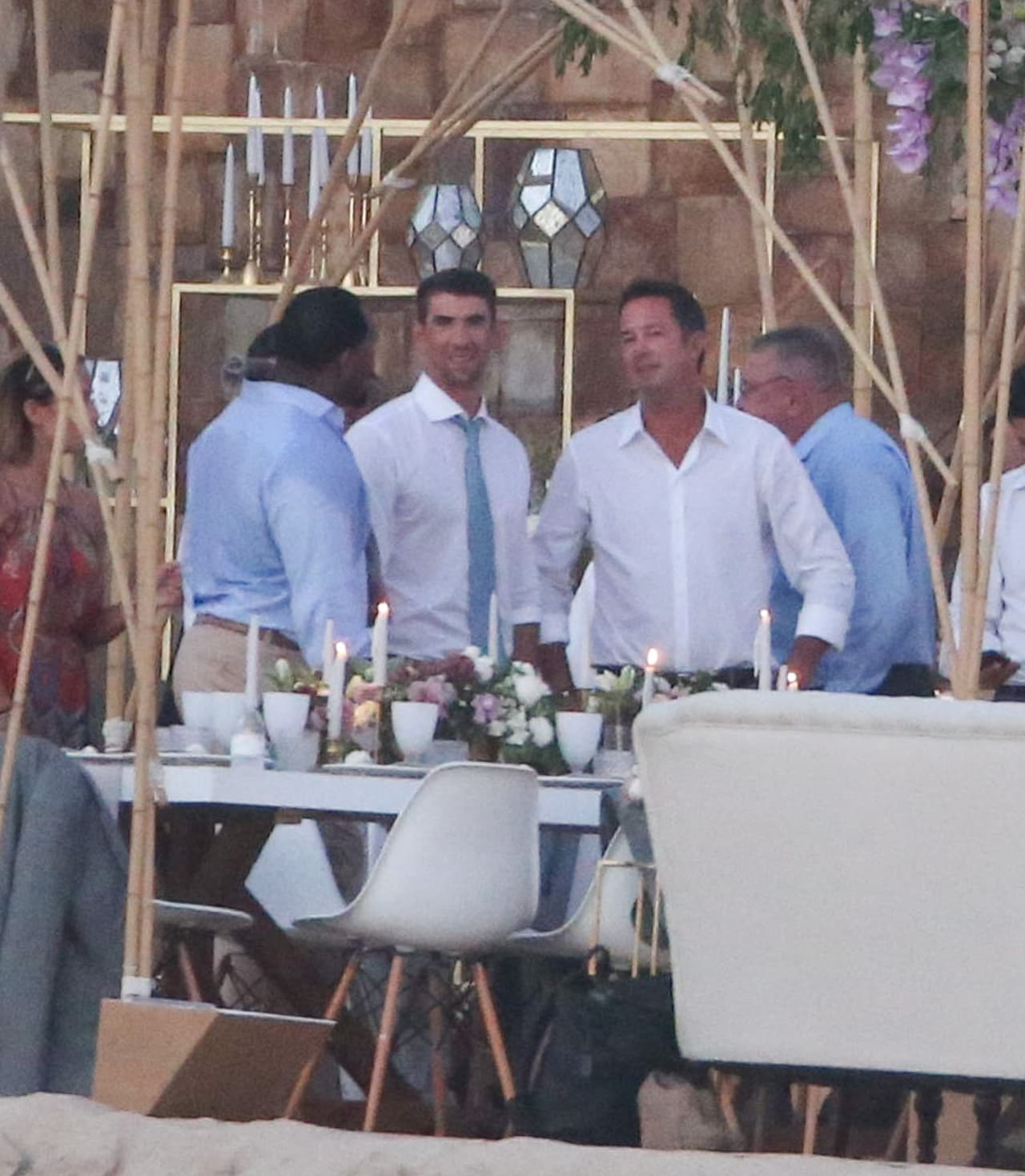 La boda fue un evento íntimo.