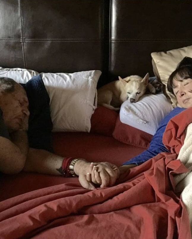 Su marido murió el 15 de septiembre de 2019 a los 85 años, a causa de las complicaciones provocadas por la neumonía que padeció durante varios meses.
<br>