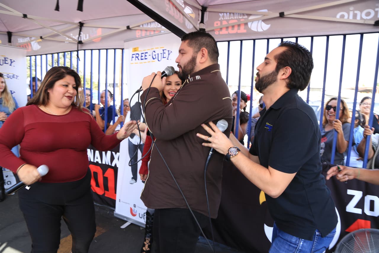 El Free-guey show es muy querido por su público y estas fotos lo demuestran.