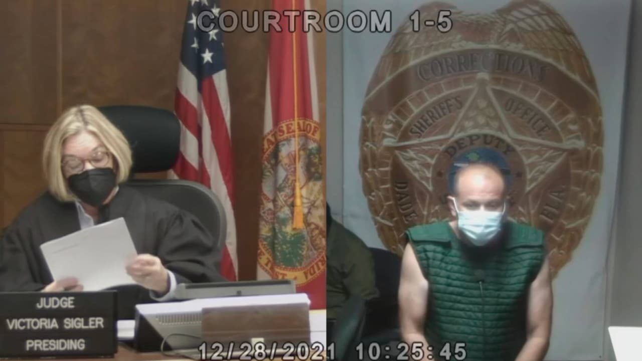 Se presenta en corte hombre acusado de ahorcar a su esposa en una casa de Doral 