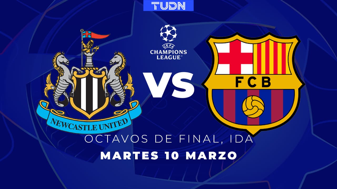 Horario y dónde ver el Newcastle vs. Barcelona, Octavos de Champions