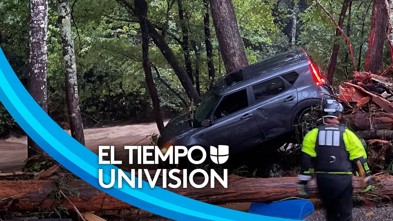 La depresión tropical Fred arrasó con carreteras y puentes a su paso por el oeste de Carolina del Norte. Así quedaron las áreas afectadas.