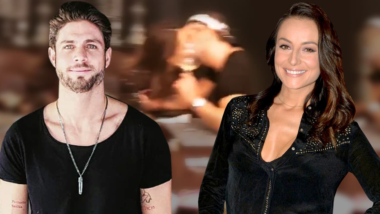 Por primera vez ante una cámara Horacio Pancheri y Marimar Vega se besan apasionadamente