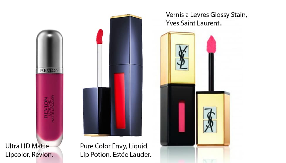 Lipgloss: Es mucho más practico llevar un lipgloss. Si en el lugar en donde es el festival hace mucho calor tu lipstick favorito se puede derretir. Ahora, hay lipglosses con fórmula de liptick líquido. Hay formulas de larga duración que no resecan tus labios. Además hay una gran variedad de tonos intensos – perfectos para festivales.-