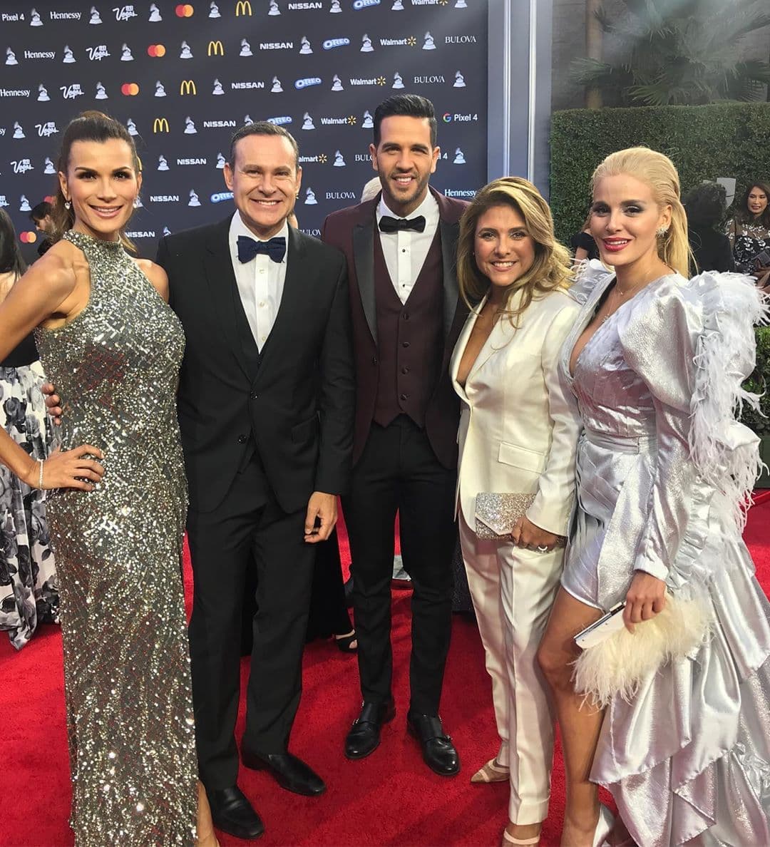 El chef Yisus y la chef Lorena García también se tomaron la foto del recuerdo con Alan y Cristina.