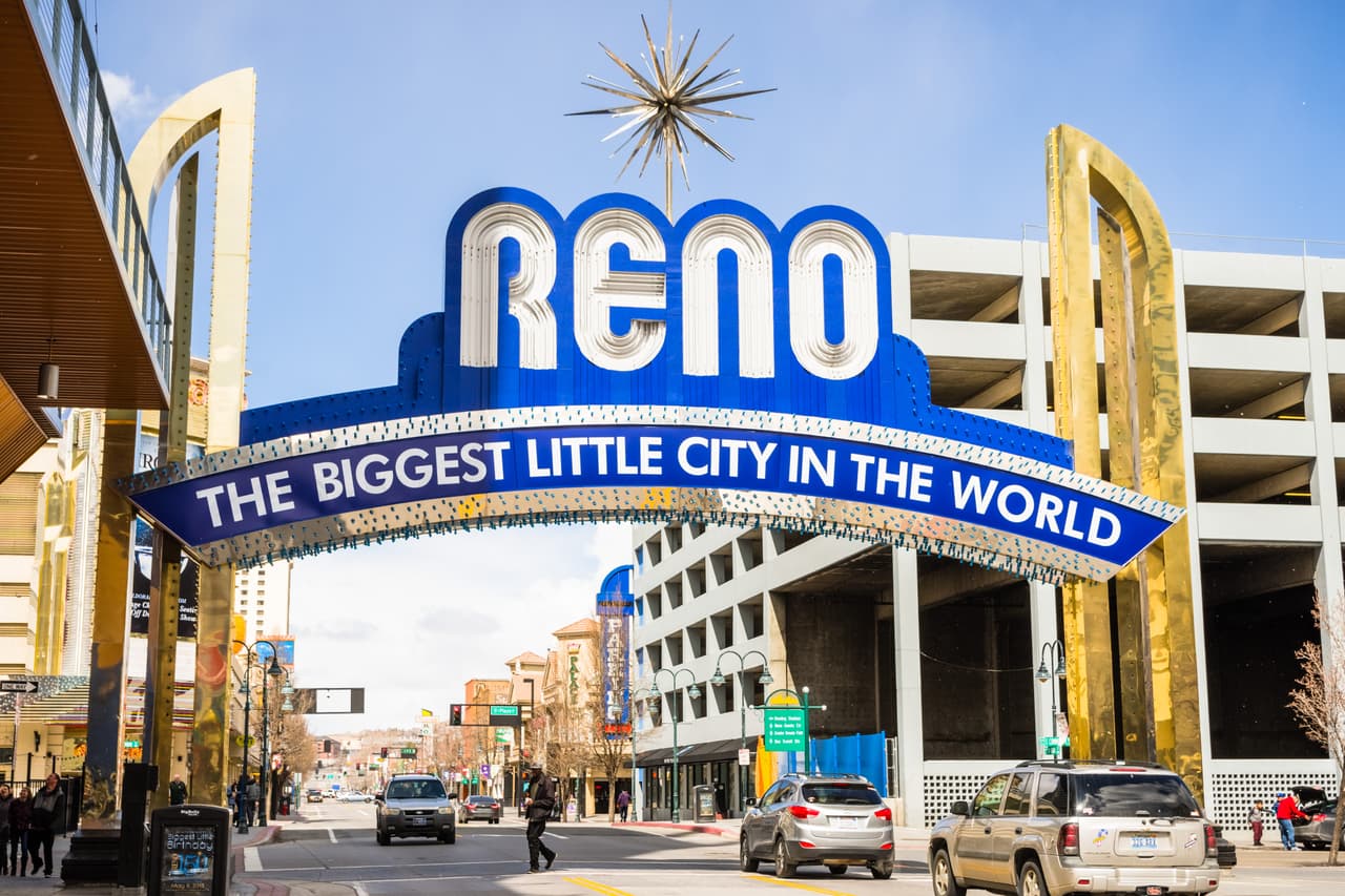<b>Puesto 11: Reno, Nevada. </b>Crecimiento del desempleo de enero a marzo: 
<b>52.56%.</b>