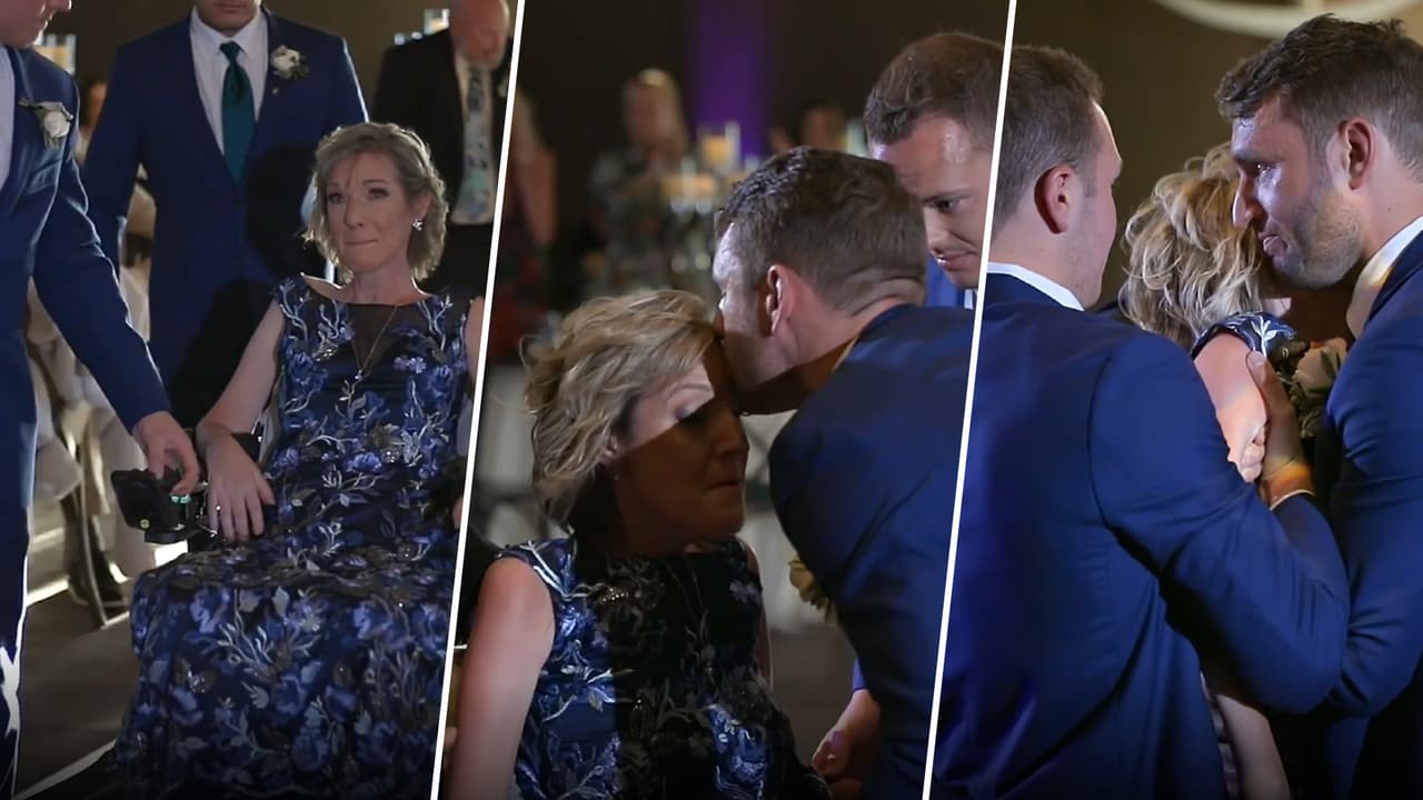Emotivo video muestra el baile de una madre que padece esclerosis, con su hijo en su boda