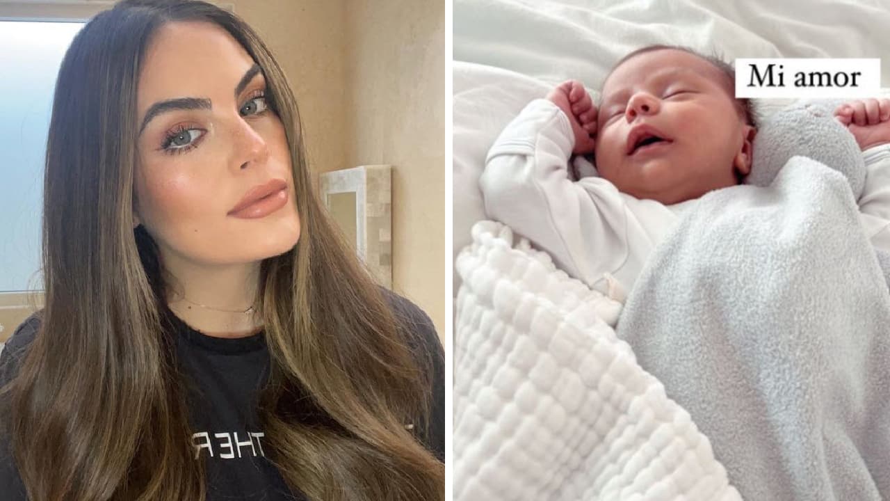 Ximena Navarrete responde a quienes le cuestionan la manera de criar a su hijo recién nacido