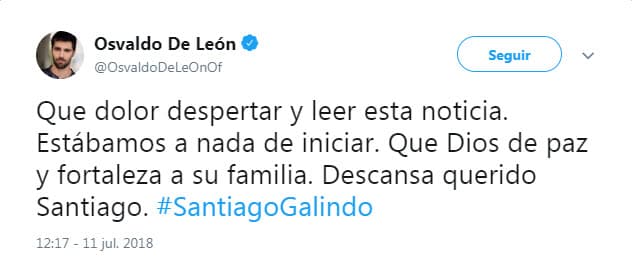 Aunque no especificó, dio a entender que pronto comenzaría un proyecto junto a él.