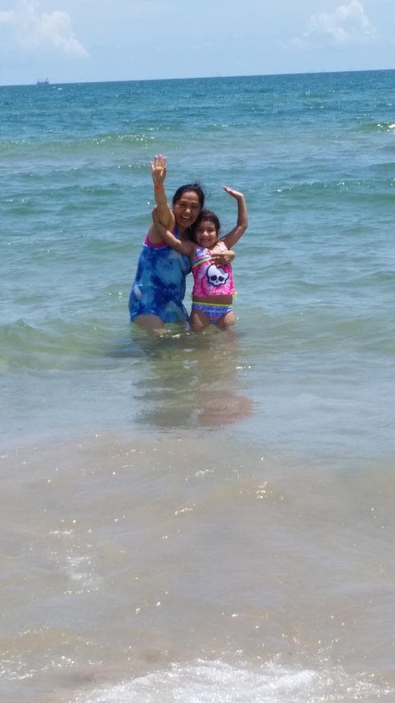 Los radioescuchas del show enviaron sus fotos en la playa.