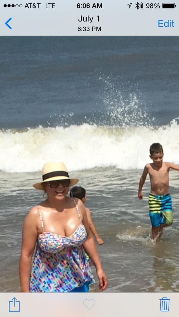 Los radioescuchas del show enviaron sus fotos en la playa.