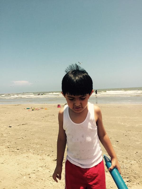 Los radioescuchas del show enviaron sus fotos en la playa.