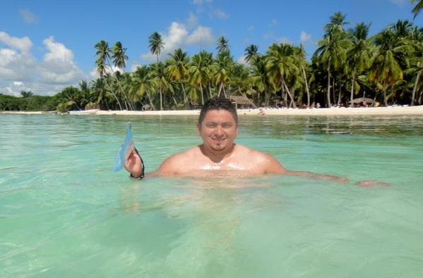 Los radioescuchas del show enviaron sus fotos en la playa.