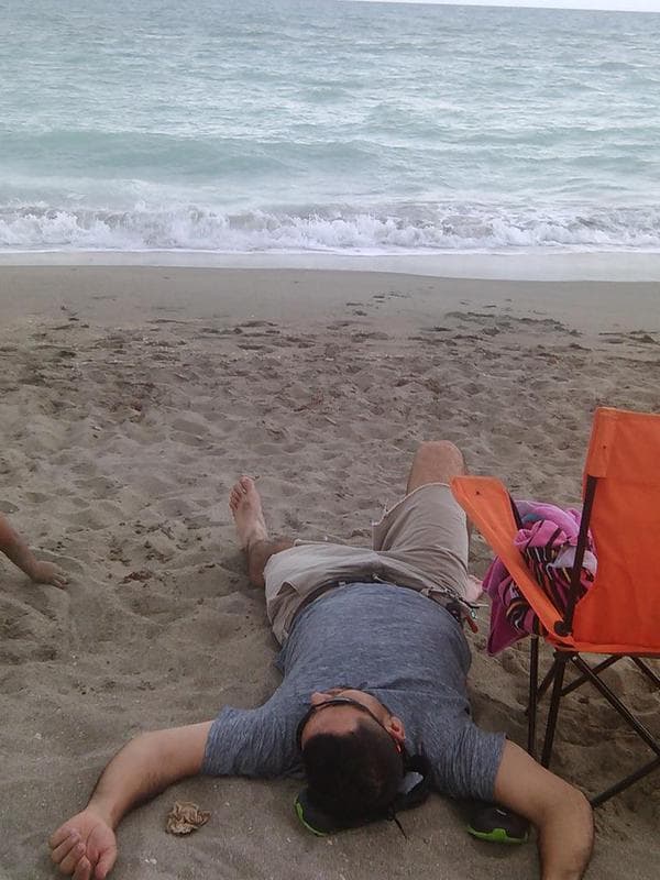 Los radioescuchas del show enviaron sus fotos en la playa.