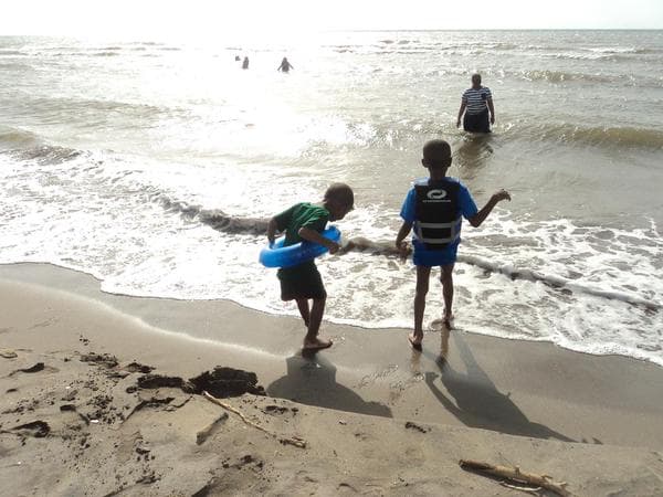 Los radioescuchas del show enviaron sus fotos en la playa.