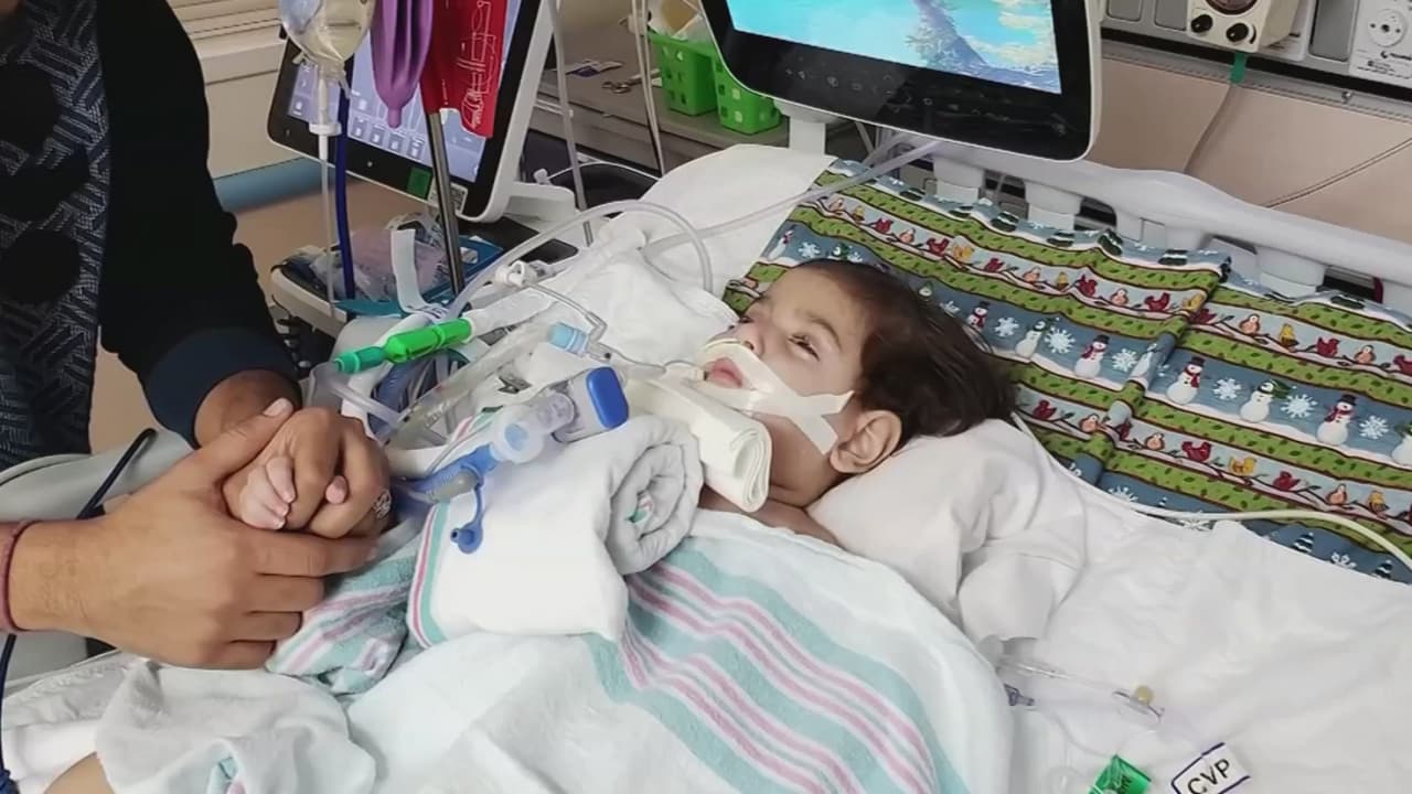 Otorgan un permiso para que la madre del niño de 2 años que se está muriendo pueda venir a EEUU