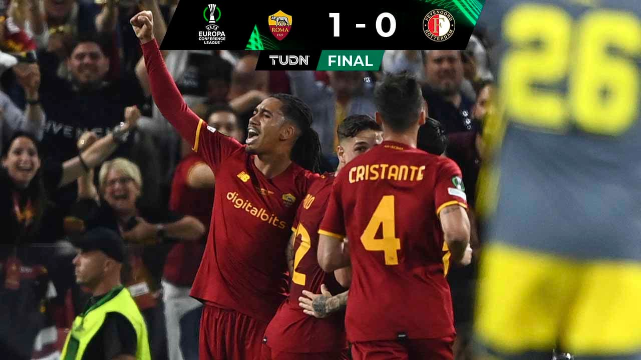 La Roma es el primer Campeón de la UEFA Europa Conference League tras vencer al Feyenoord