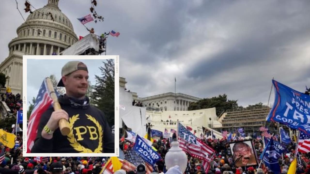 Presunto “Proud boy” de Madera es condenado a dos años de prisión por el asalto al Capitolio