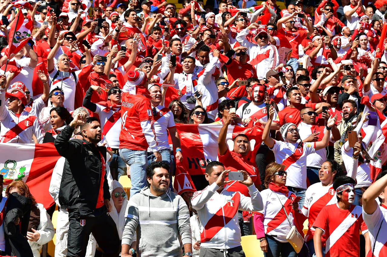 El Westpac Stadium registró una gran entrada. No siempre se tiene la oportunidad de estar tan cerca de una Copa del Mundo.