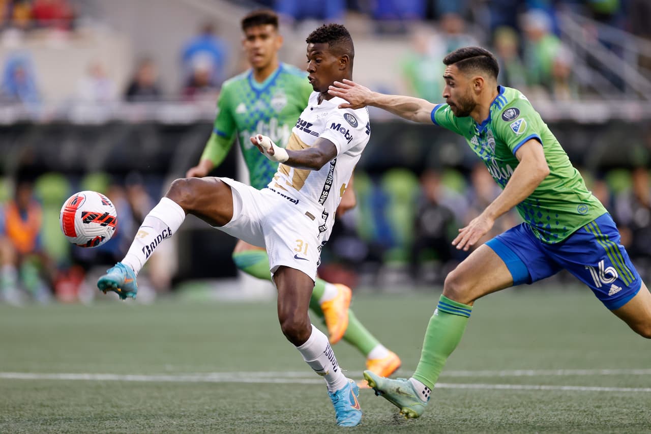 Seattle Sounders fue ampliamente superior a Pumas y se impuso con un doblete de Raúl Ruidíaz y otro tanto de Nicolás Lodeiro.