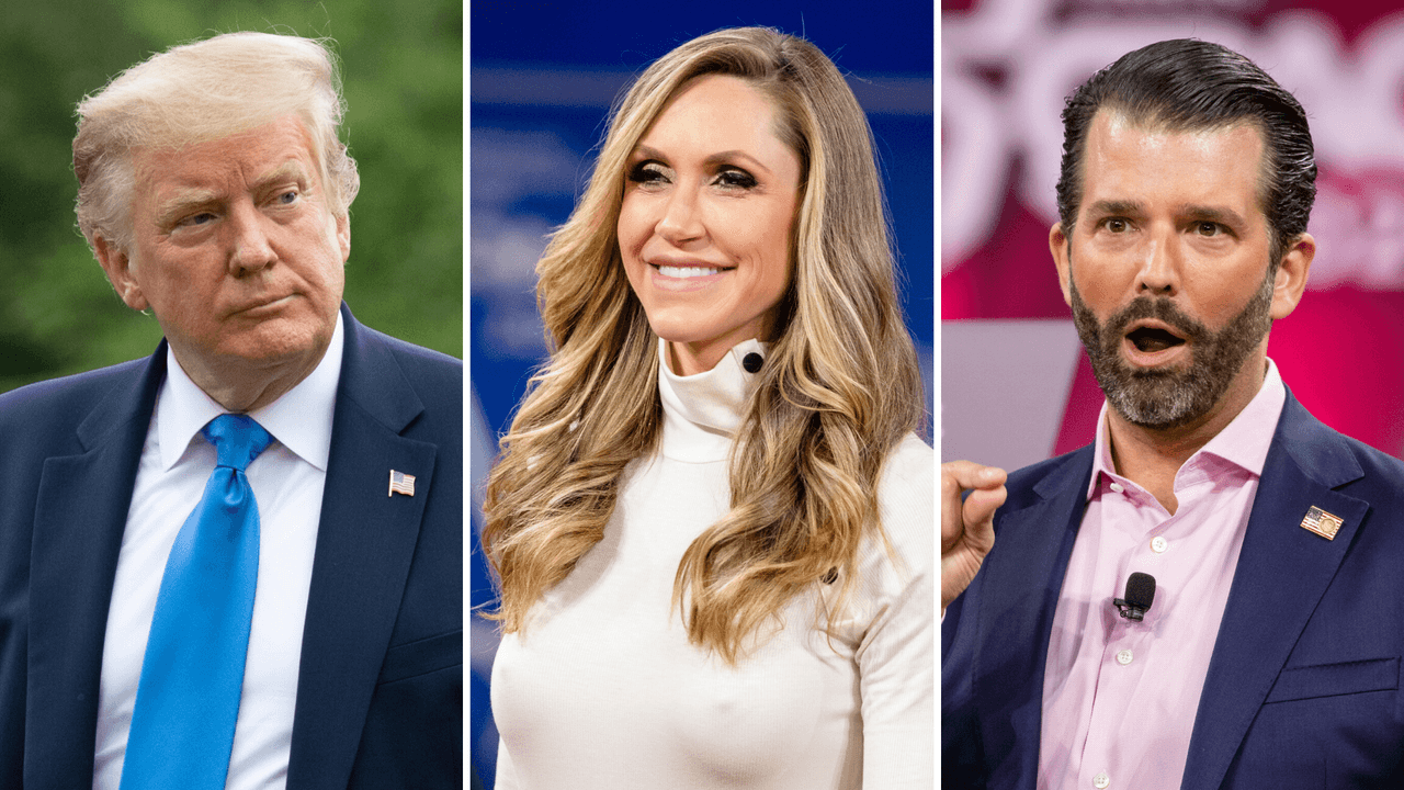 Mientras Trump criticaba el voto por correo, su nuera y uno de sus hijos lo apoyaban al respaldar a un candidato de California