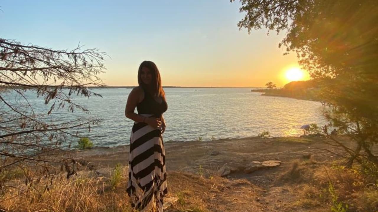 El 
<b>Lago de Grapevine</b> también puede otra opción para visitar en familia, nuestra meteoróloga Nelly Carreño nos comparte esta fotografía en un espectacular atardecer.