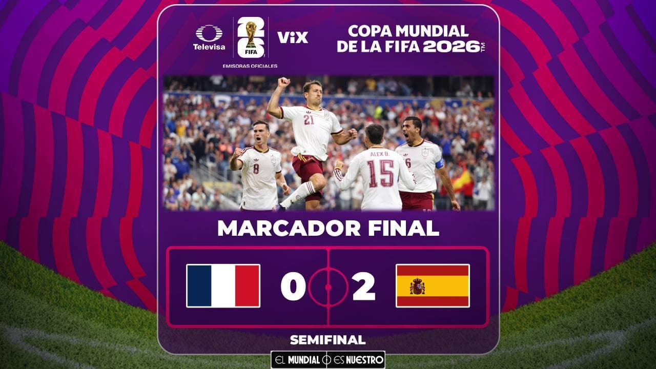 ¡España, finalista! La Roja dio cátedra y peleará por el título del Mundial 2026