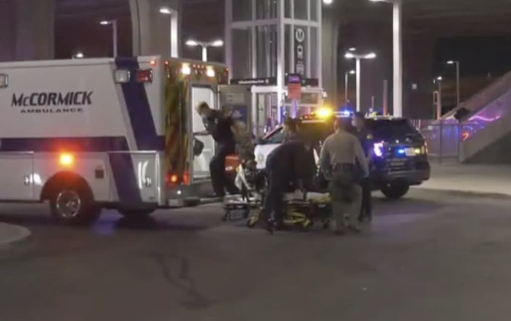 Según Maynard fue una ráfaga de cinco a seis disparos que hicieron blanco en varias personas. El tren aún estaba en marcha mientras el caos se apoderaba de los que estaba a bordo.