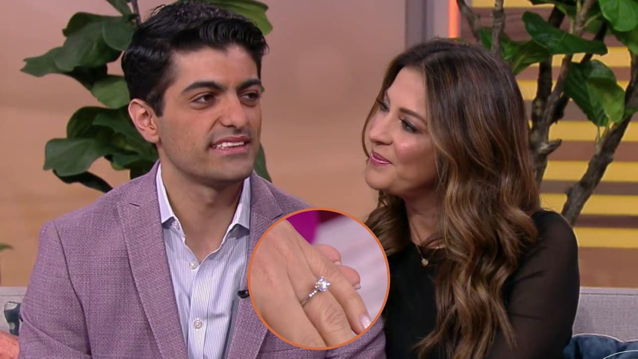 La periodista confirmó que 
<b><a href="https://www.univision.com/famosos/maity-interiano-novio-presenta-fotos" target="_blank">está comprometida con su novio, Anuar Zidan</a></b>, el hombre que ha conquistado su corazón.
<br>