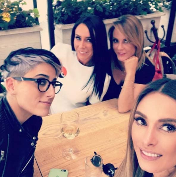 Galilea Montijo se fue a comer con Maca, Inés Gómez Mont y Roxana Castellanos para ponerse al día.