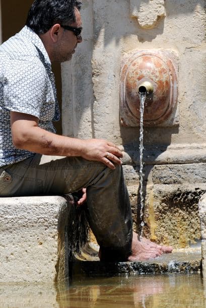 El Servicio Meteorológico Nacional declaró en alerta roja al país debido a las condiciones del clima.