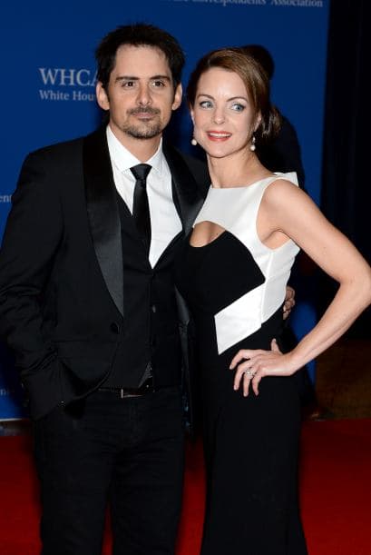Brad Paisley llevó el country a la Casa Blanca, acompañado de su esposa, la actriz Kimberly Williams.