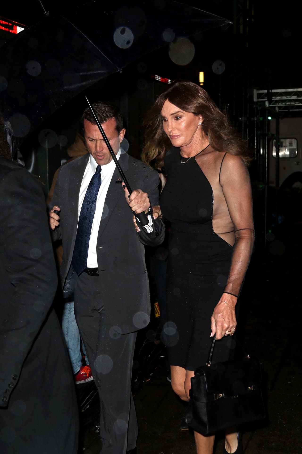 Todos querían captar el sexy look de Caitlyn.