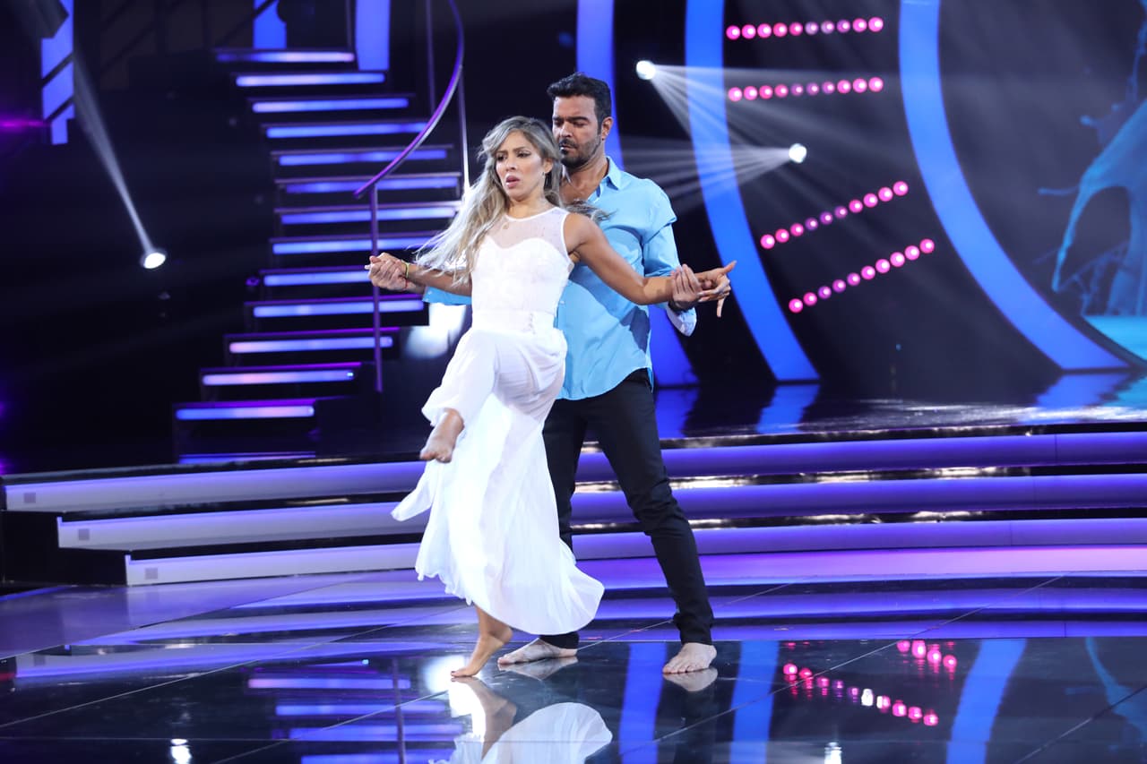 Montero presentó un adagio al ritmo de la canción 'Cuando nadie me ve'.