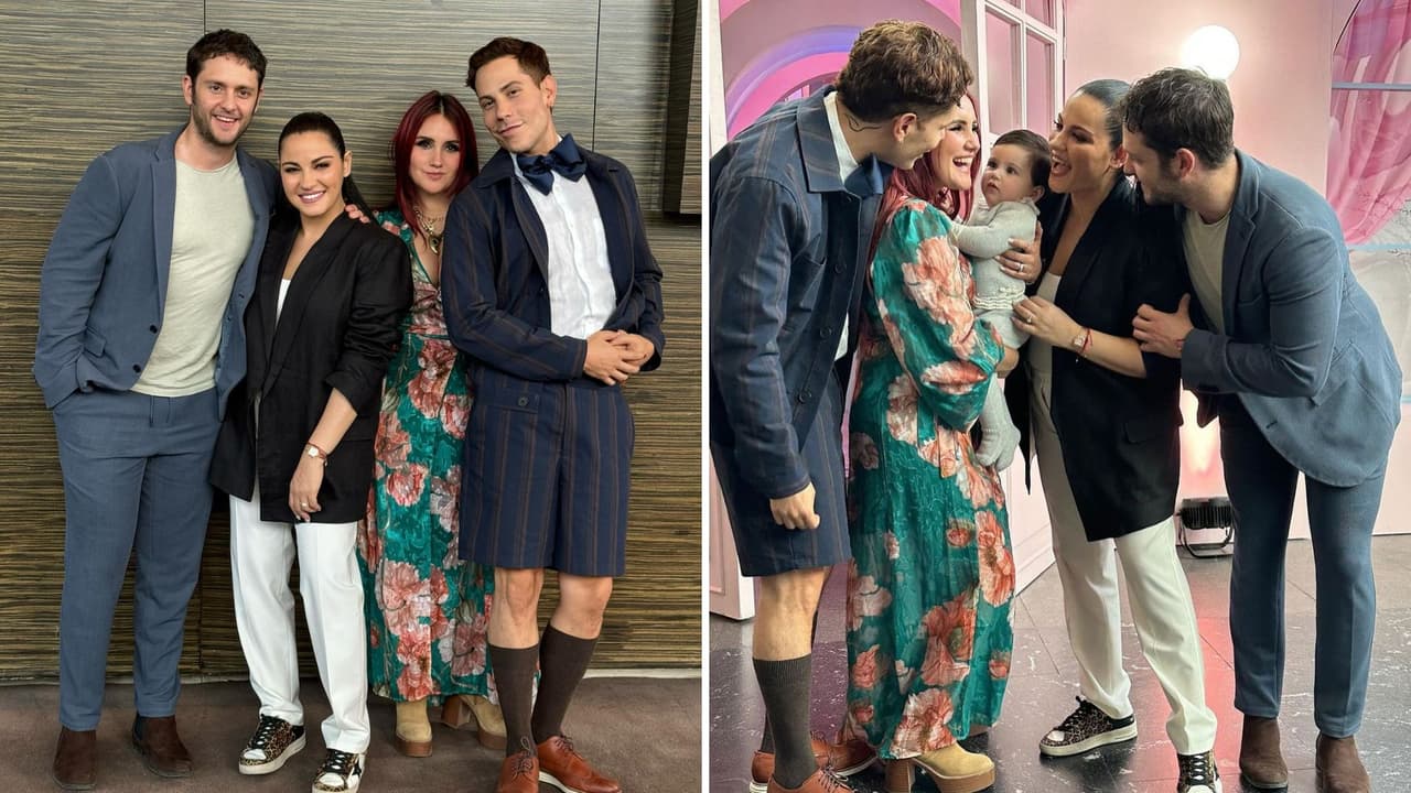 RBD se reunió en el bautizo de la hija de Maite Perroni pero sin Anahí.