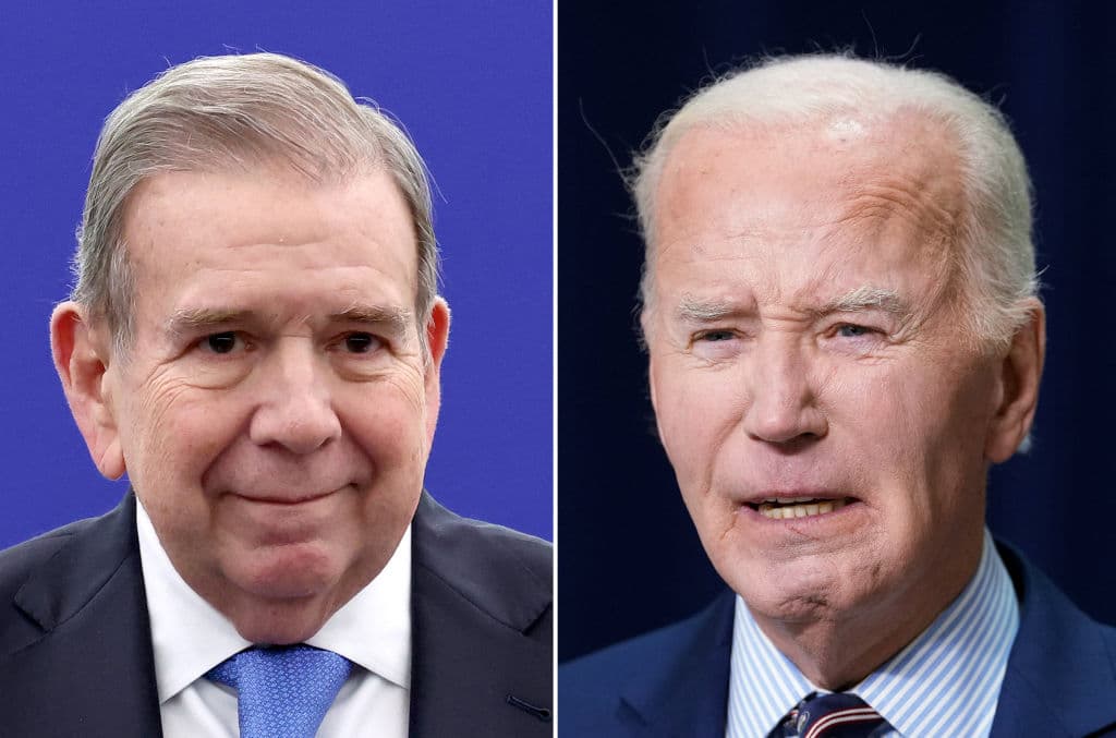 Joe Biden y Edmundo González Urrutia hablan de cómo "restaurar la democracia en Venezuela"