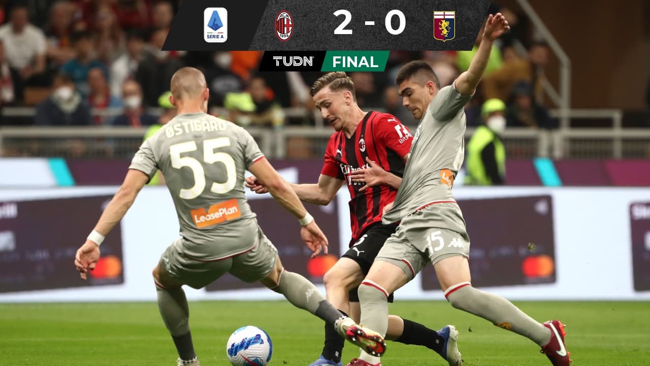 Milan 2-0 Genoa Seria A Fecha 33: Jugadas, goles y resumen