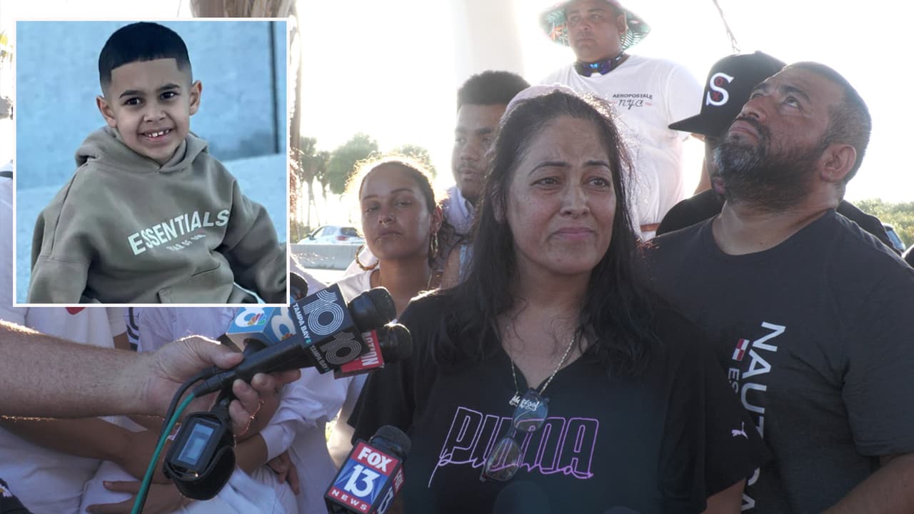 "Vino de vacaciones y mira en qué terminó": familia boricua pide justicia por la muerte en Florida de niño de 7 años