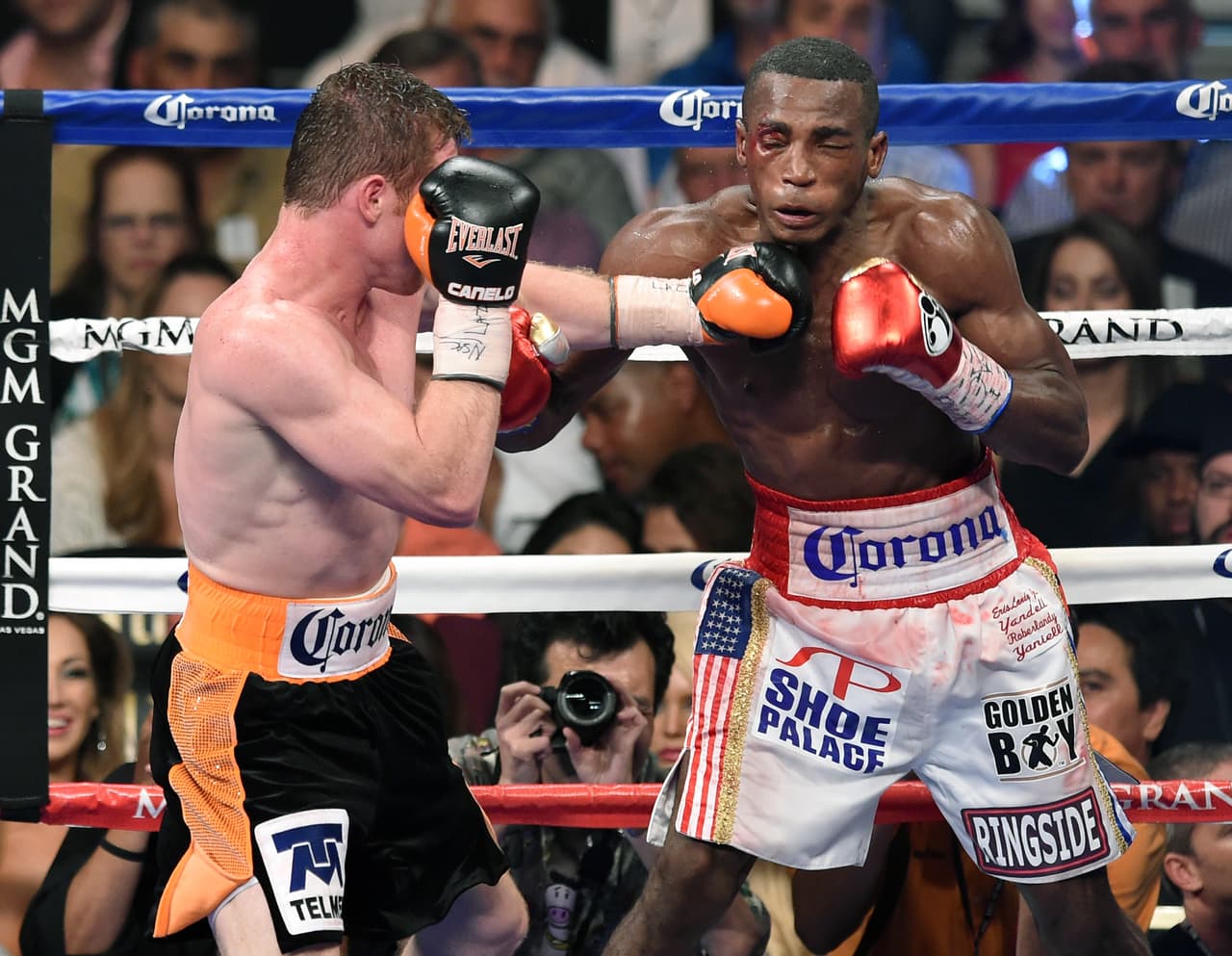 El MGM Grand Garden Arena de Las Vegas, Nevada, fue el escenario de este combate.
