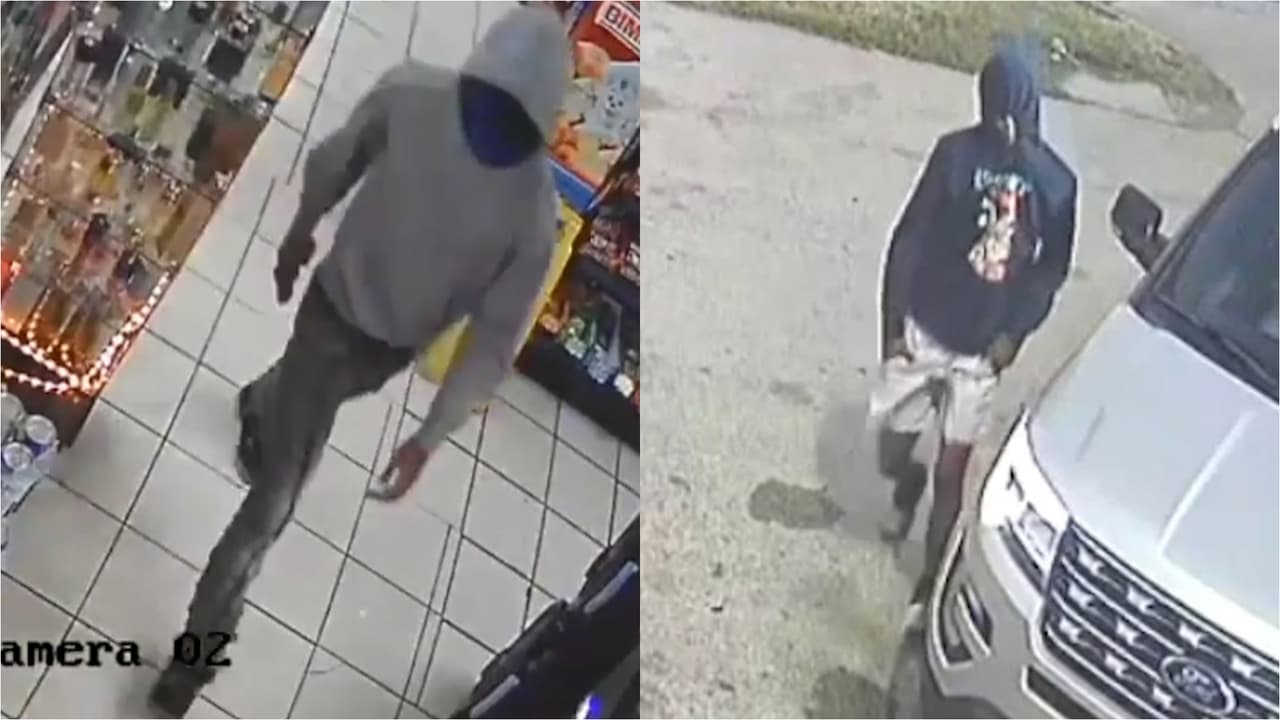 ¿Los has visto?: Autoridades en Houston los buscan por robar a punta de pistola dos veces la misma tienda