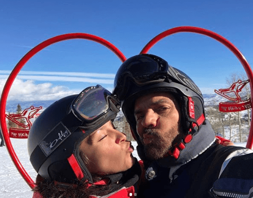 Además de divertirse al máximo, Eugenio y Alessandra disfrutaron de momentos muy románticos.