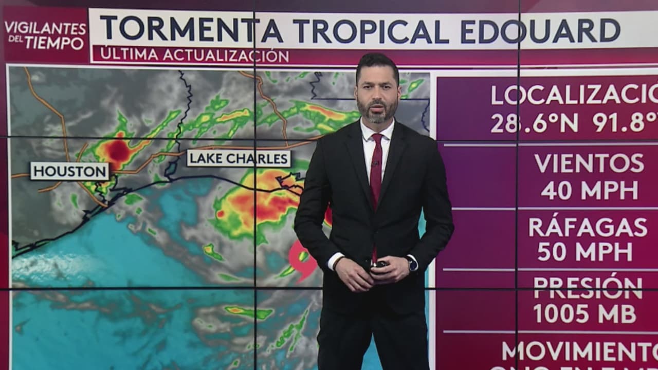 Se forma la tormenta tropical Edouard: te mostramos su avance hacia las costas de Texas y Louisiana