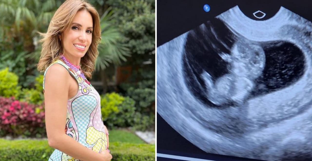 Andrea Escalona anuncia que está embarazada: “Mi mamá me lo mandó desde el cielo”