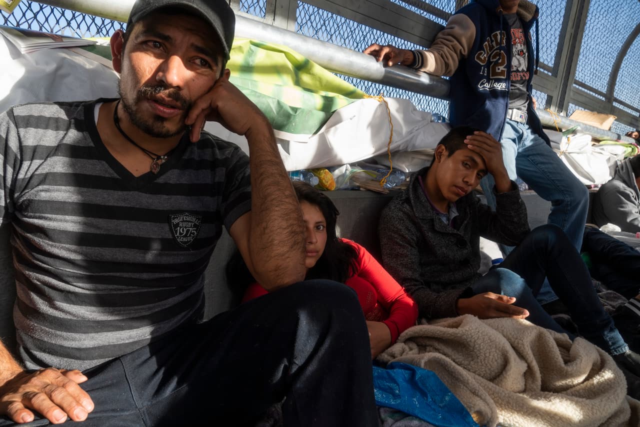 Trump no hace una sola mención al asilo en la frontera con México