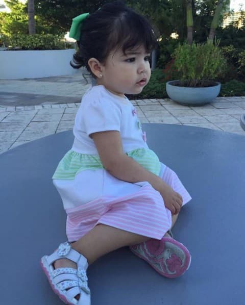 ¡Momentos únicos! Baby Giulietta cada día se ve más hermosa y es una niña muy fashion (Septiembre 27, 2016)