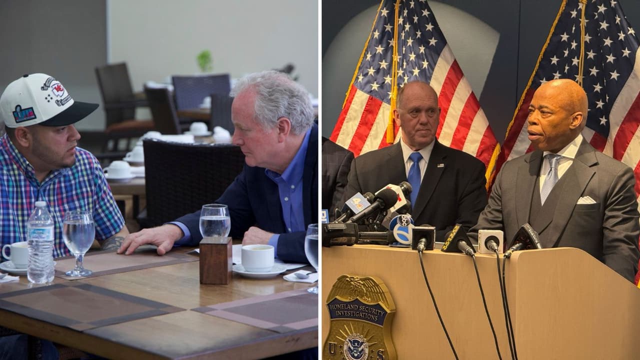 "No me sentaré a tomar tequila con criminales deportados": Adams confronta al senador Van Hollen