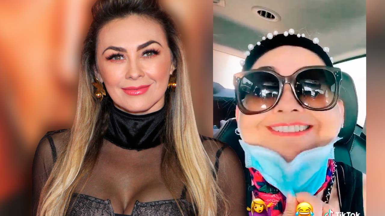 ¿Eres tú, Aracely Arámbula? La actriz sorprende al quitarse la mascarilla de protección contra el covid-19