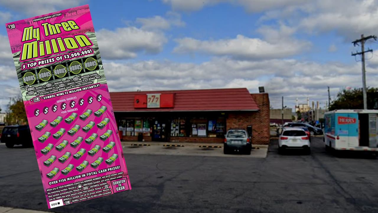 ¡Qué suerte!: raspadito de $3 millones de la Lotería de Pensilvania vendido en el mercado de Grays Ferry