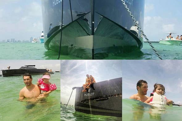 Sin duda, Bracamontes siempre se preocupa por darse espacio para sus hijas.